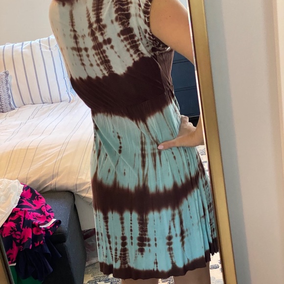 Tie-dye Swim Cover up dress - Picture 4 of 5